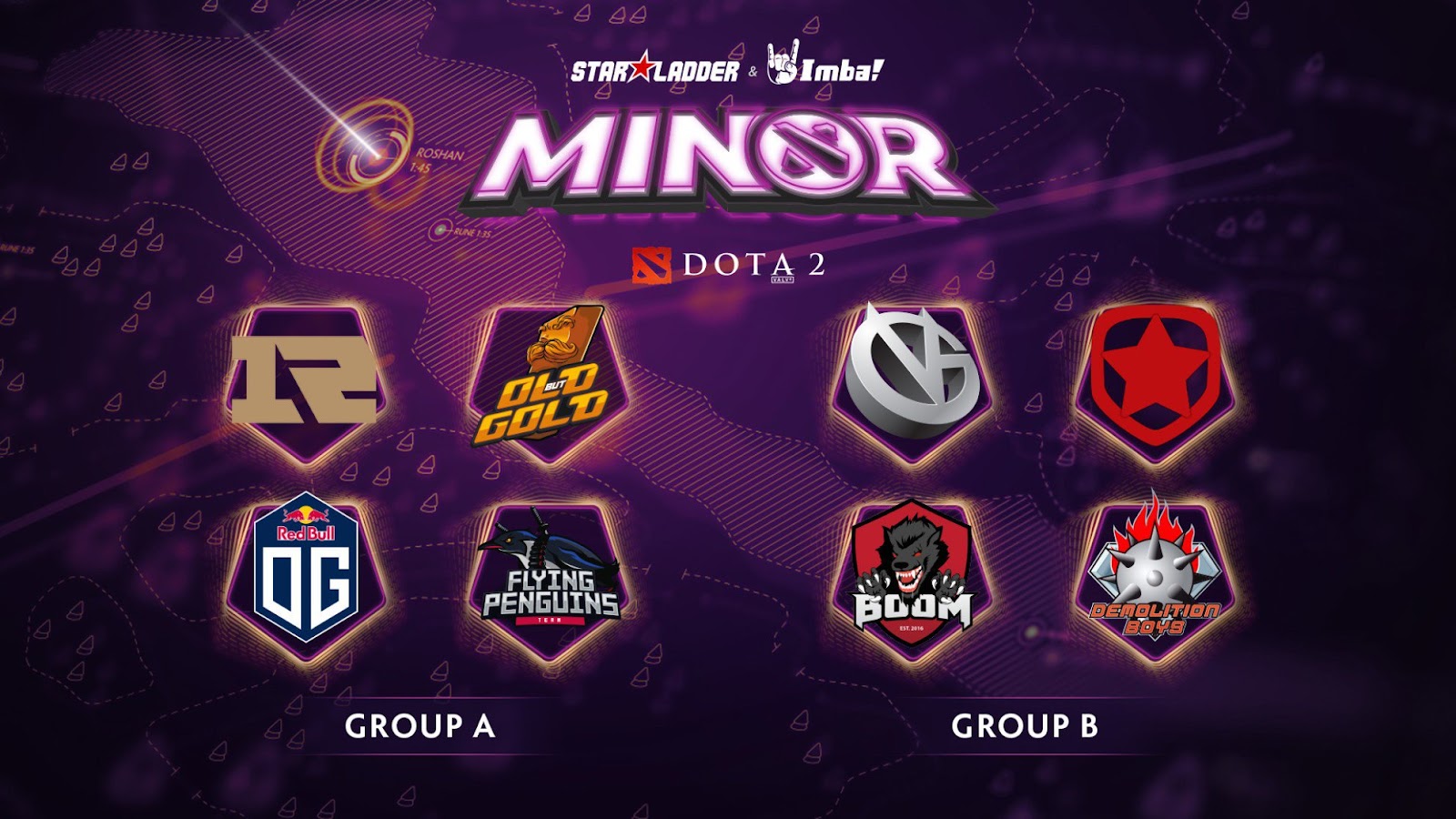 Cá cược Dota 2 StarLadder ImbaTV Dota 2 Minor