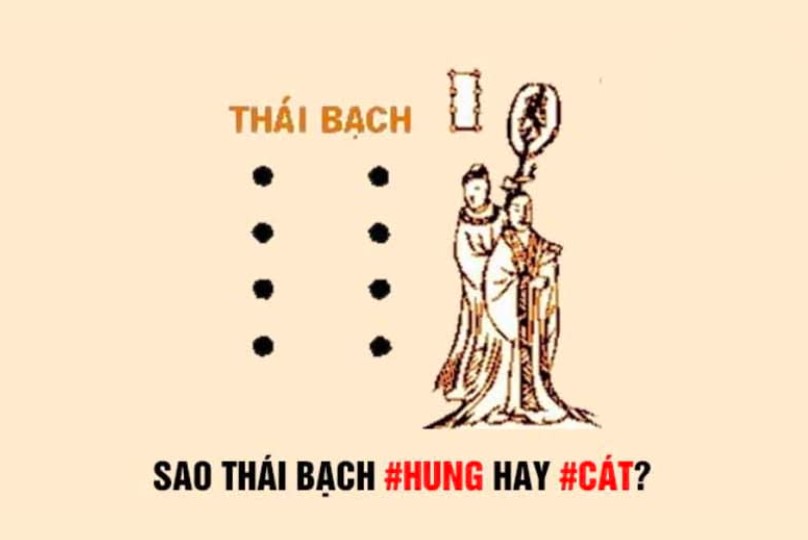 Sao thái bạch tốt hay xấu?